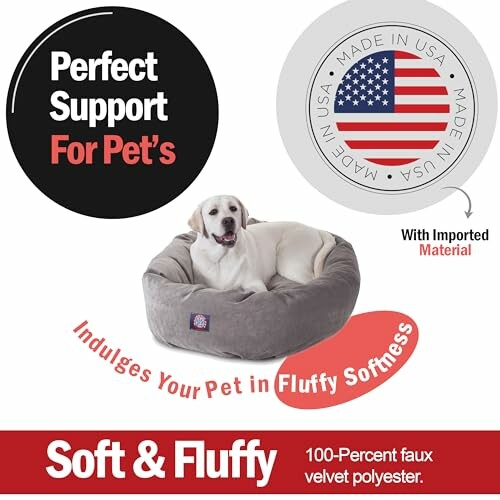 Majestic Pet Calming Dog Bed